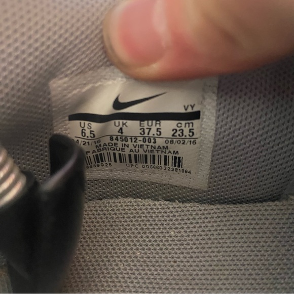 Nike air pegasus Womens size 6.5 shoes gray athletic running sneakers - Picture 8 of 8